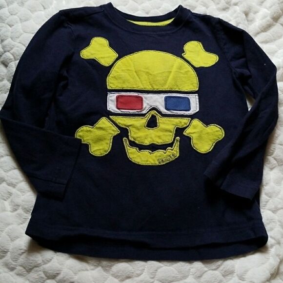 Bundle 2 long sleeved shirts crossbones gaming - Picture 2 of 5
